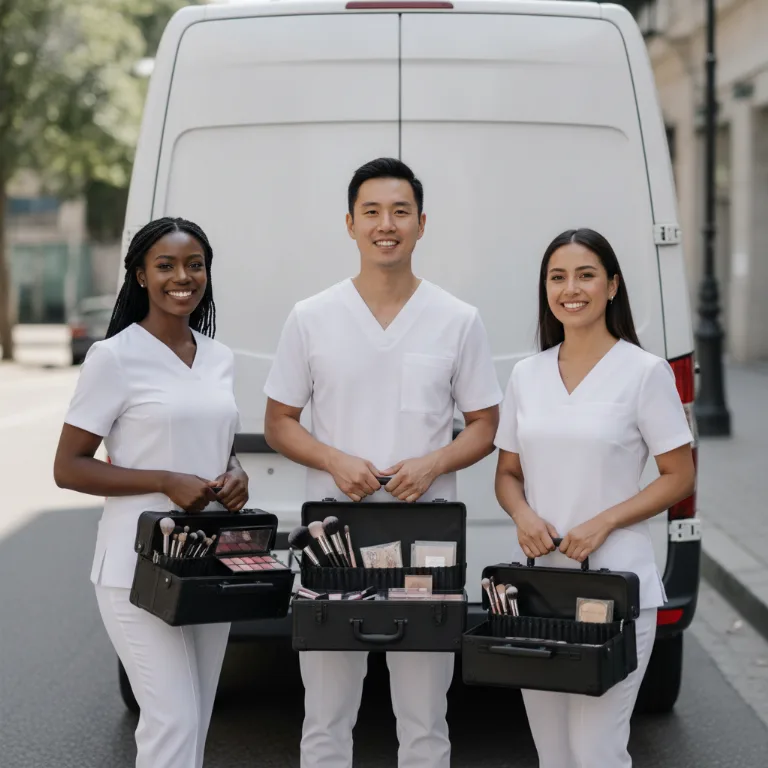 Bridal Makeup team in College Station